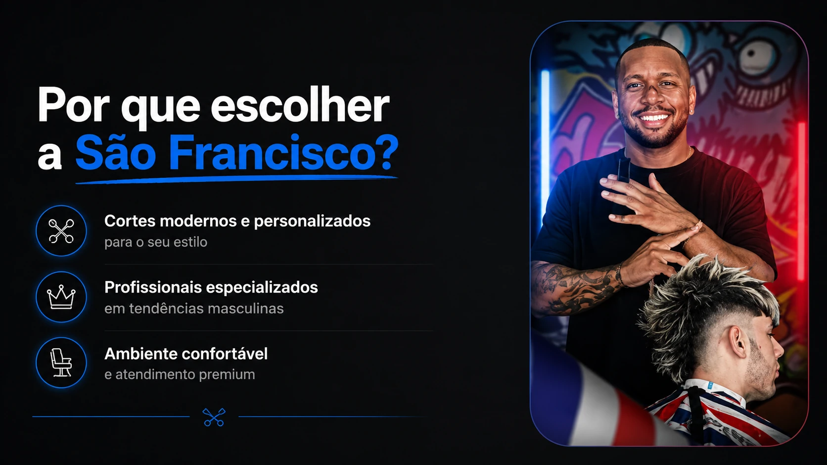 Por que escolher a São Francisco
