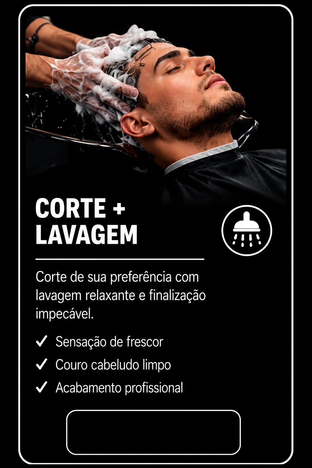 Corte + Lavagem